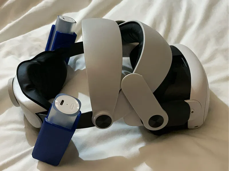 DIY Quest3 Extended Battery /小米口红电源作Q3扩展电池