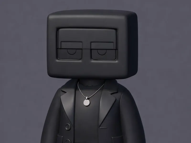 Robot Mask Figure – 3D Printable Model