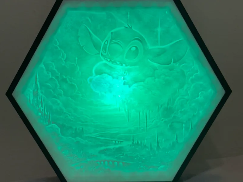 Stitch night lamp