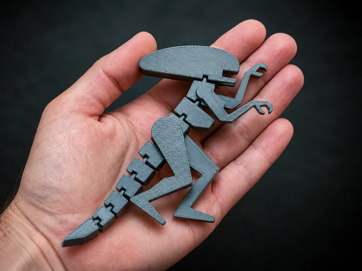 Xénomorphe flexible articulé