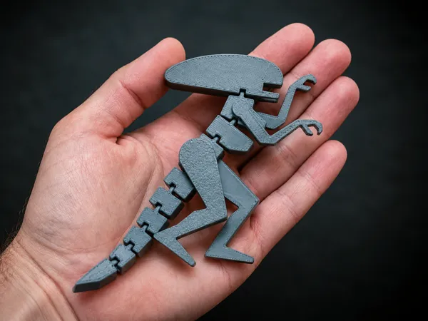 Xénomorphe flexible articulé