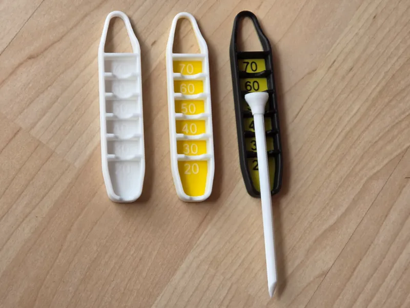 Höhenhilfe für Golf-Tees