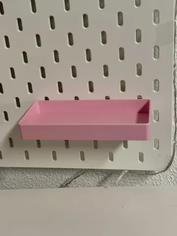 Estante o repisa: IKEA SKADIS Accessories – 3D Printable Collection — vista de referencia 3