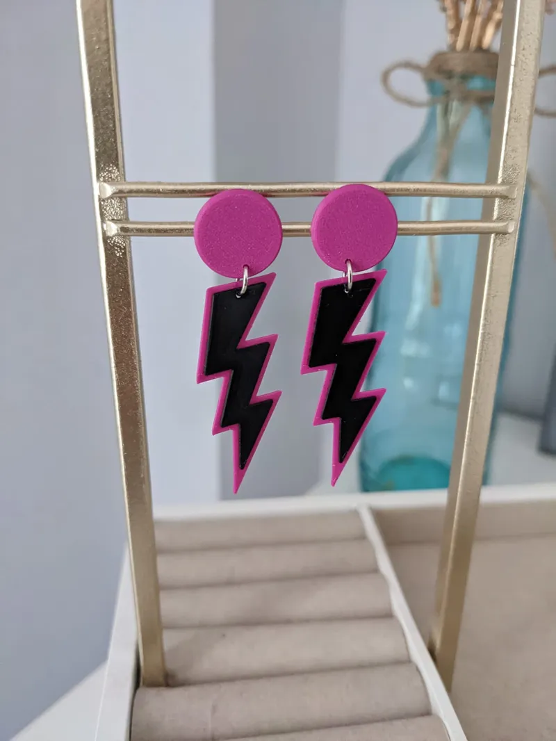 Lightning Earrings Pendants
