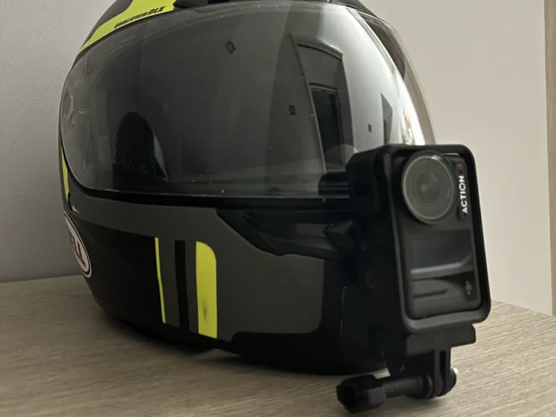 Bell Qualifier DLX camera chin mount