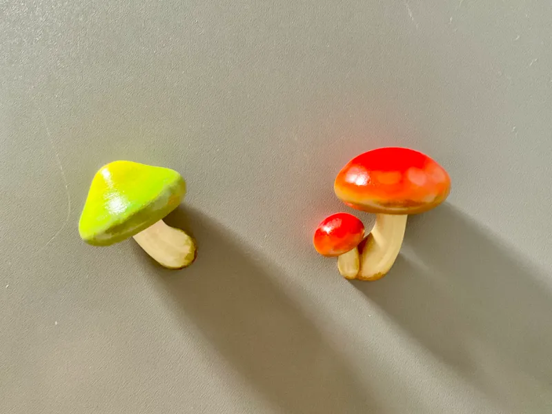 Mushroom Fridge Magnets