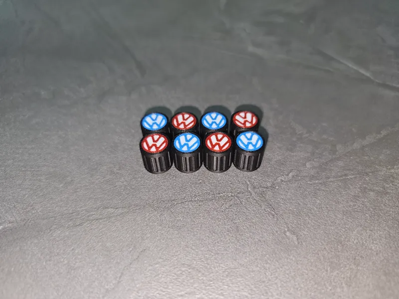 Volkswagen tire valve cap