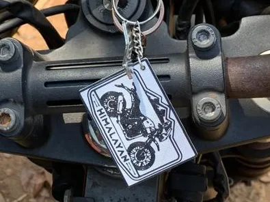 Royal Enfield Himalayan Keychain