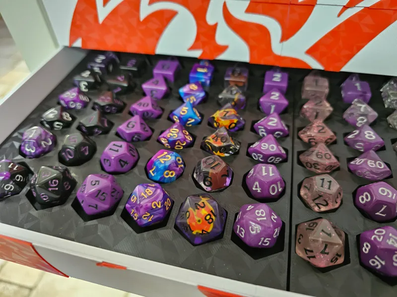 D&D Dices Drawers for Ikea Kallax