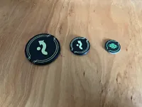 37mm "Chad" token size