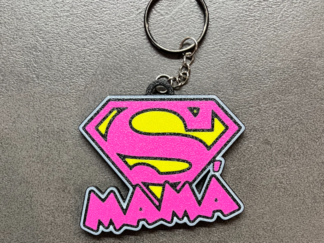 Super Mom, keychain