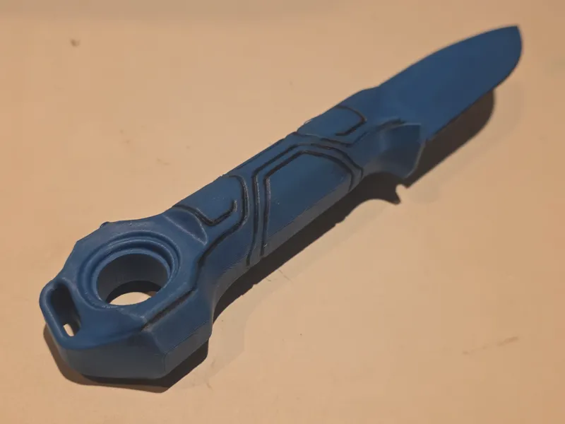 Cyber Shank: Tactical EDC Cosplay Prop Knife