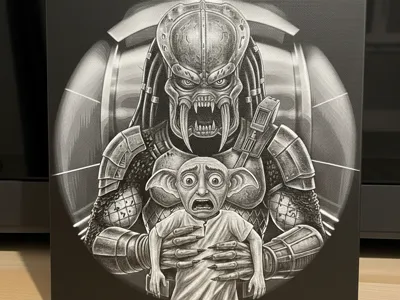 portraits predator dobby
