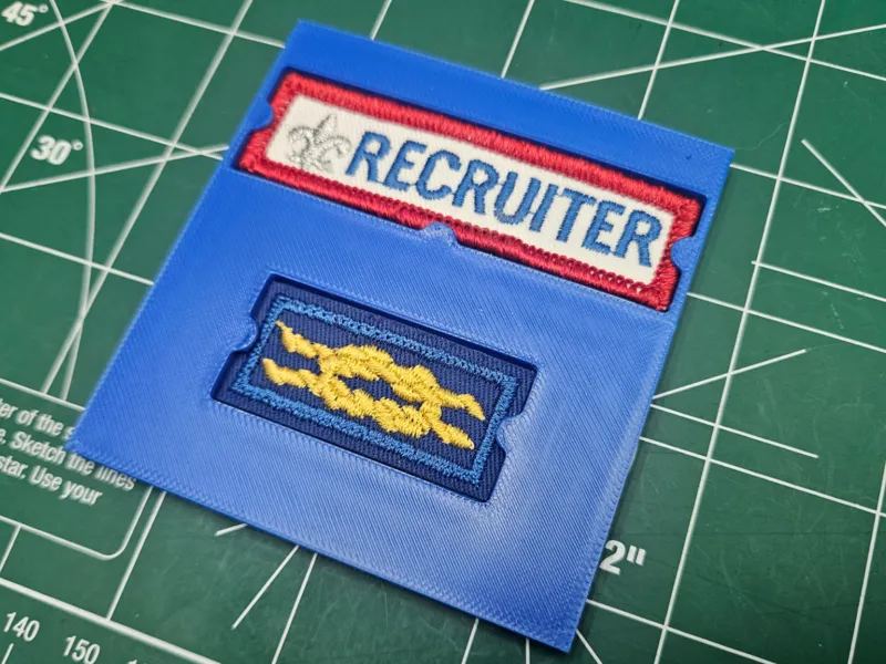 Cub Scout Award Stp Hldr Insert - Recruiter_Knot