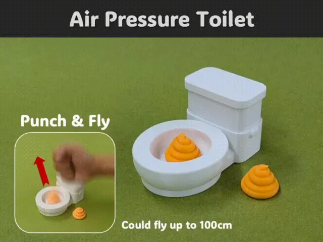 Air Pressure Toilet