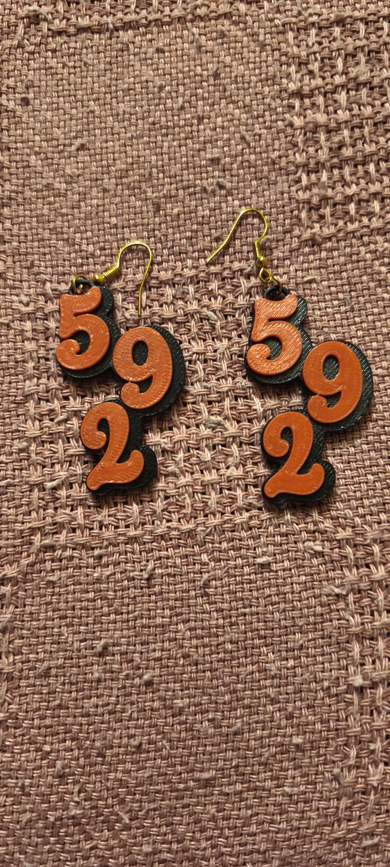 Guyana 592 Outline Earrings view 4