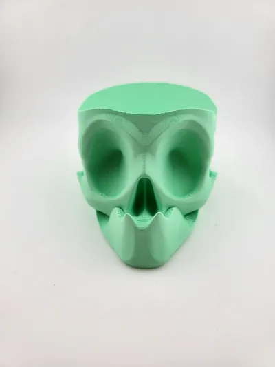 skull bowl candy and key by Mad power MakerWorld: Download Free 3D Models