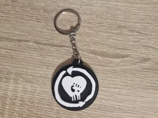 Rise Against Keychain
