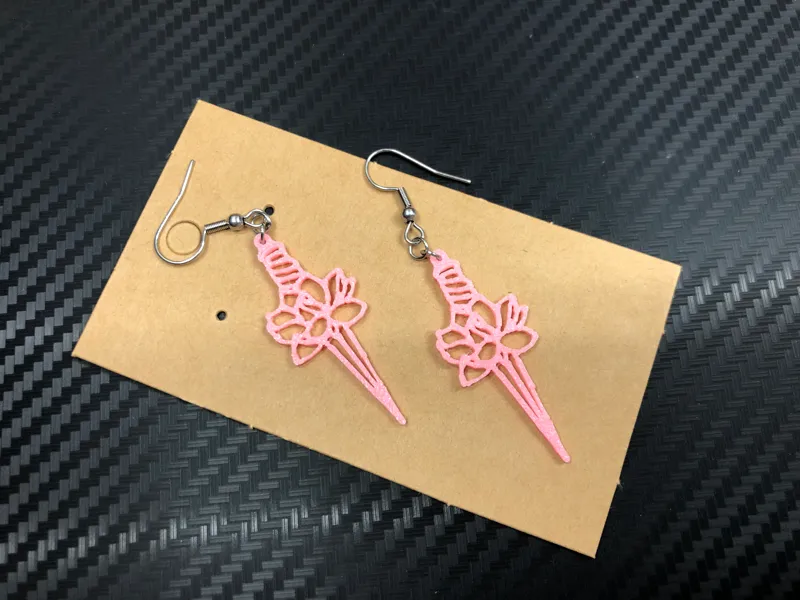 Rose dagger earrings, no AMS, 0.4 mm nozzle