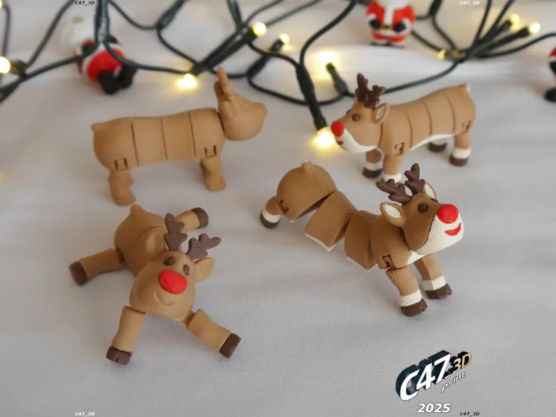Flexi Transforming Reindeer