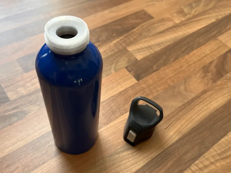 Decathlon Bottle Cap converter ring
