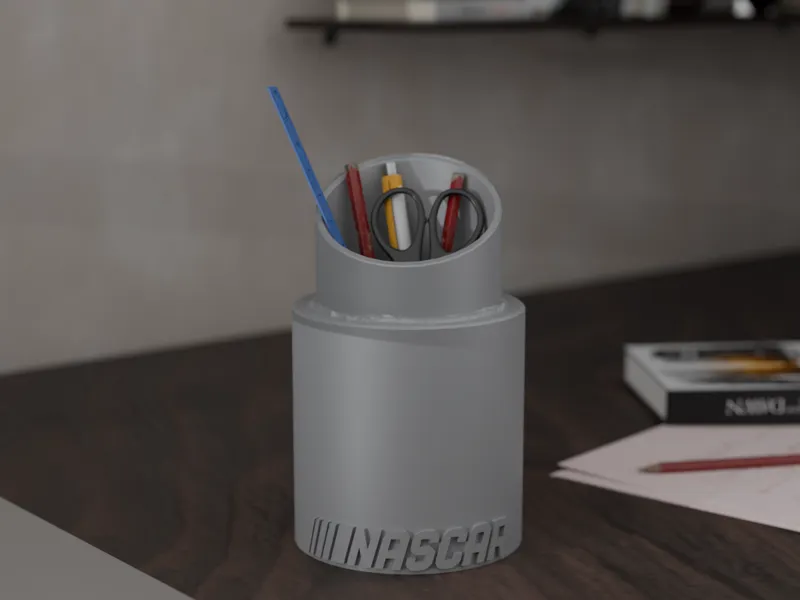 car exhaust pen holder