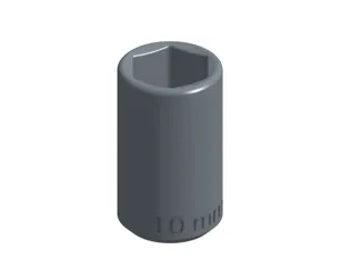1/4 in hex x 10mm