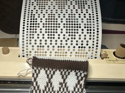 Knitting Machine Punch Card (Fixed)