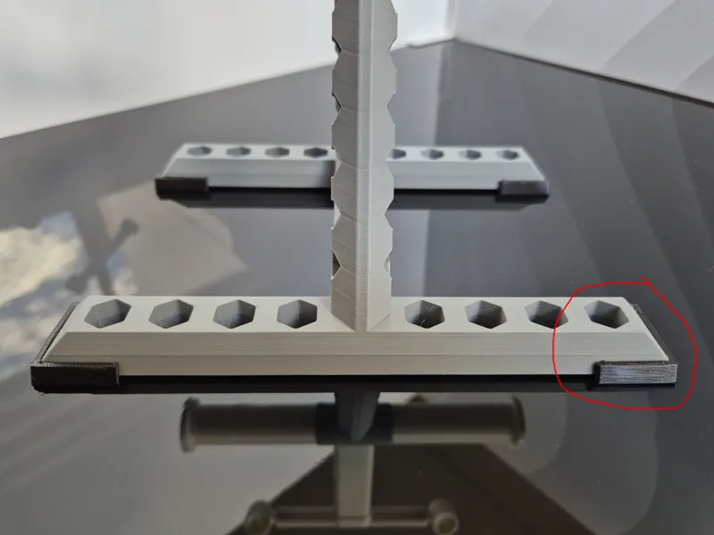 TPU feet for TooGooMaker's double-spool holder
