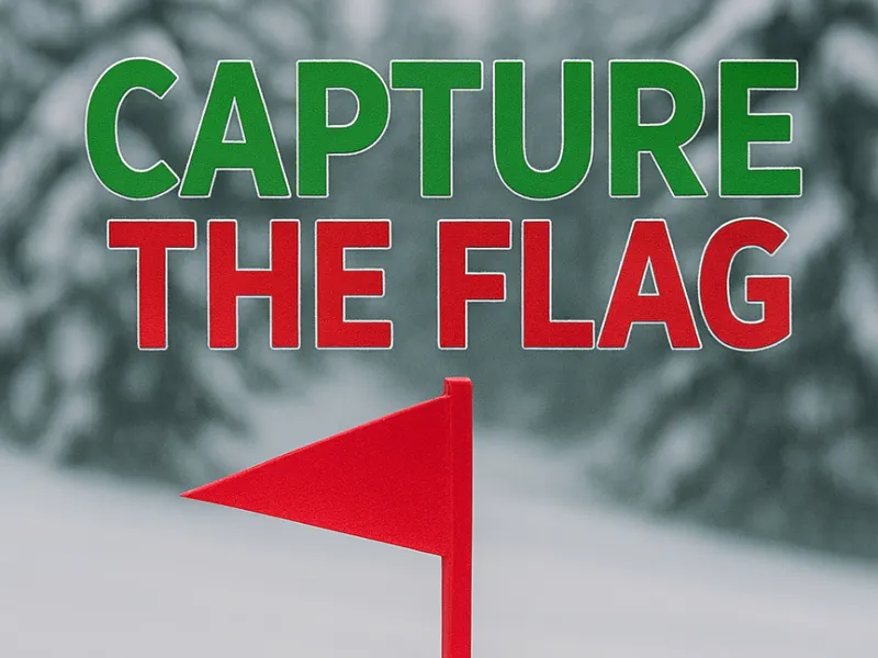 Capture the Flag | Small flag and base for CTF Fun