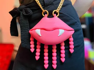 Lip Fang Purse (Fully Functional)