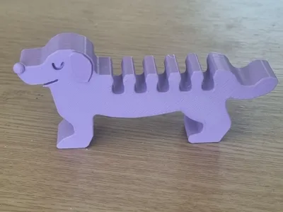 Dachshund cable organizer