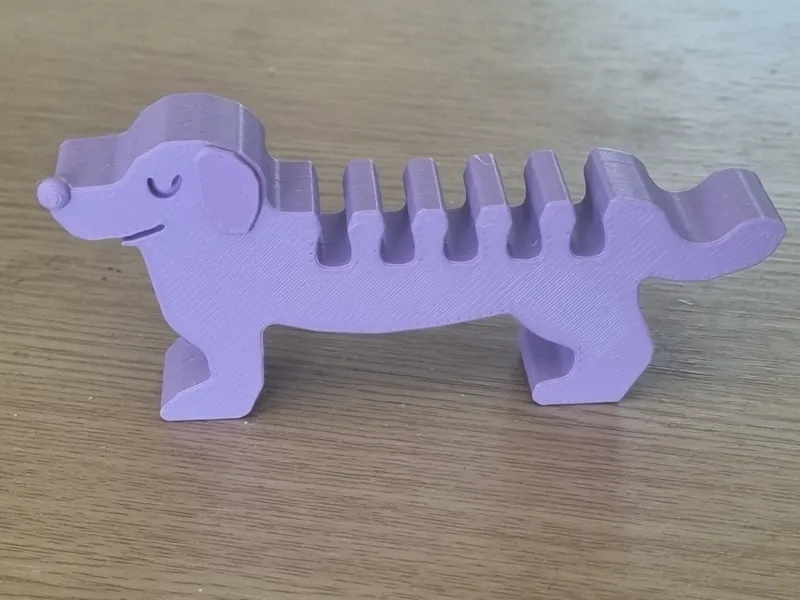 Dachshund cable organizer