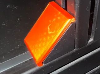 Sim rig aluminium profile corner bracket cover