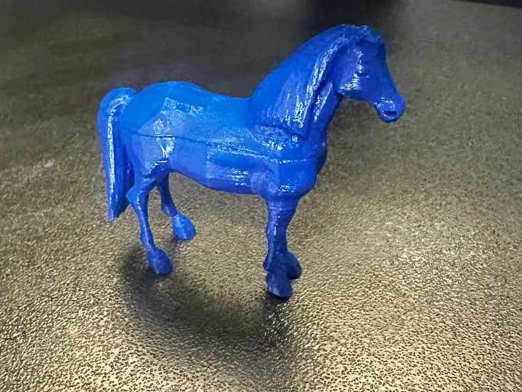 Horse Split into Two Parts