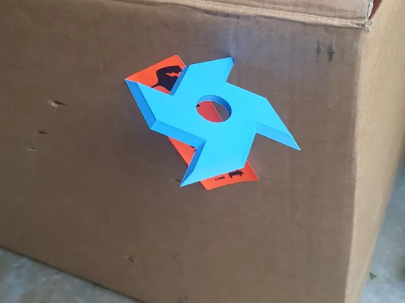 Shuriken Ninja Star Kunai Box Opener