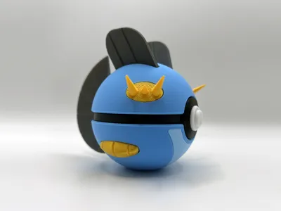 #260 Swampert Pokéball–Display Model
