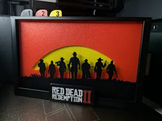 Red Dead Redemption 2 Shadow Box