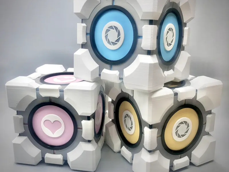 Portal Companion Cube / Weighted Storage