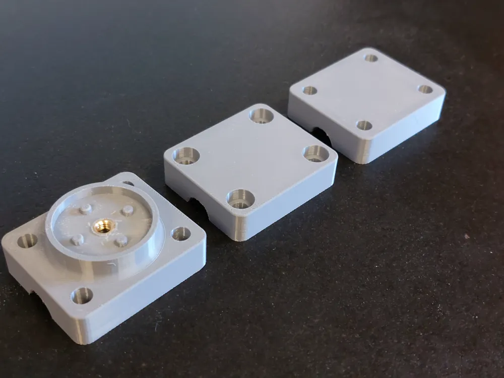 SP Connect mount for anti-vibration module 12mm - Free 3D Print Model -  MakerWorld