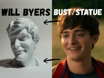 Will Byers Bust - Stranger Things