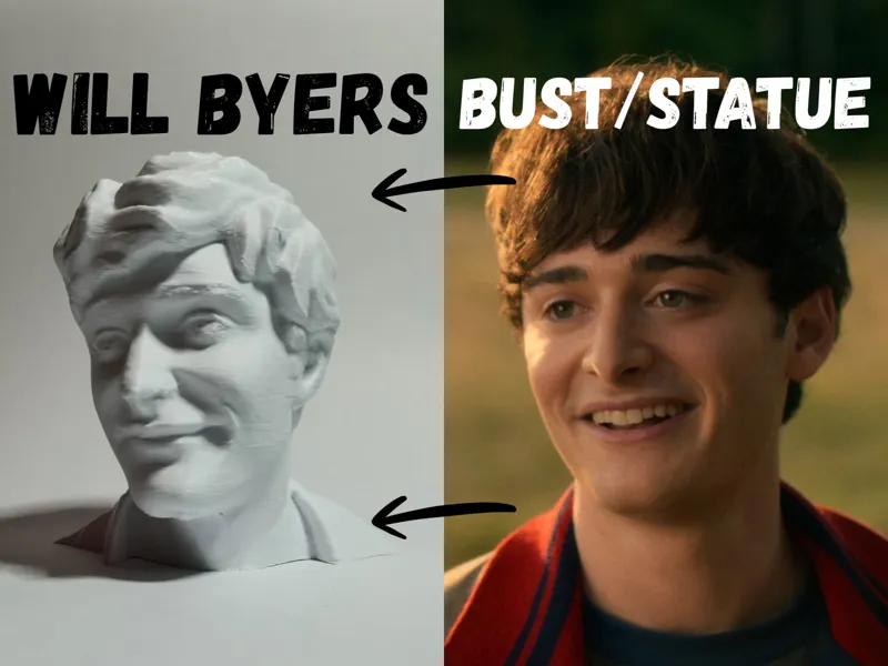 Will Byers Bust - Stranger Things