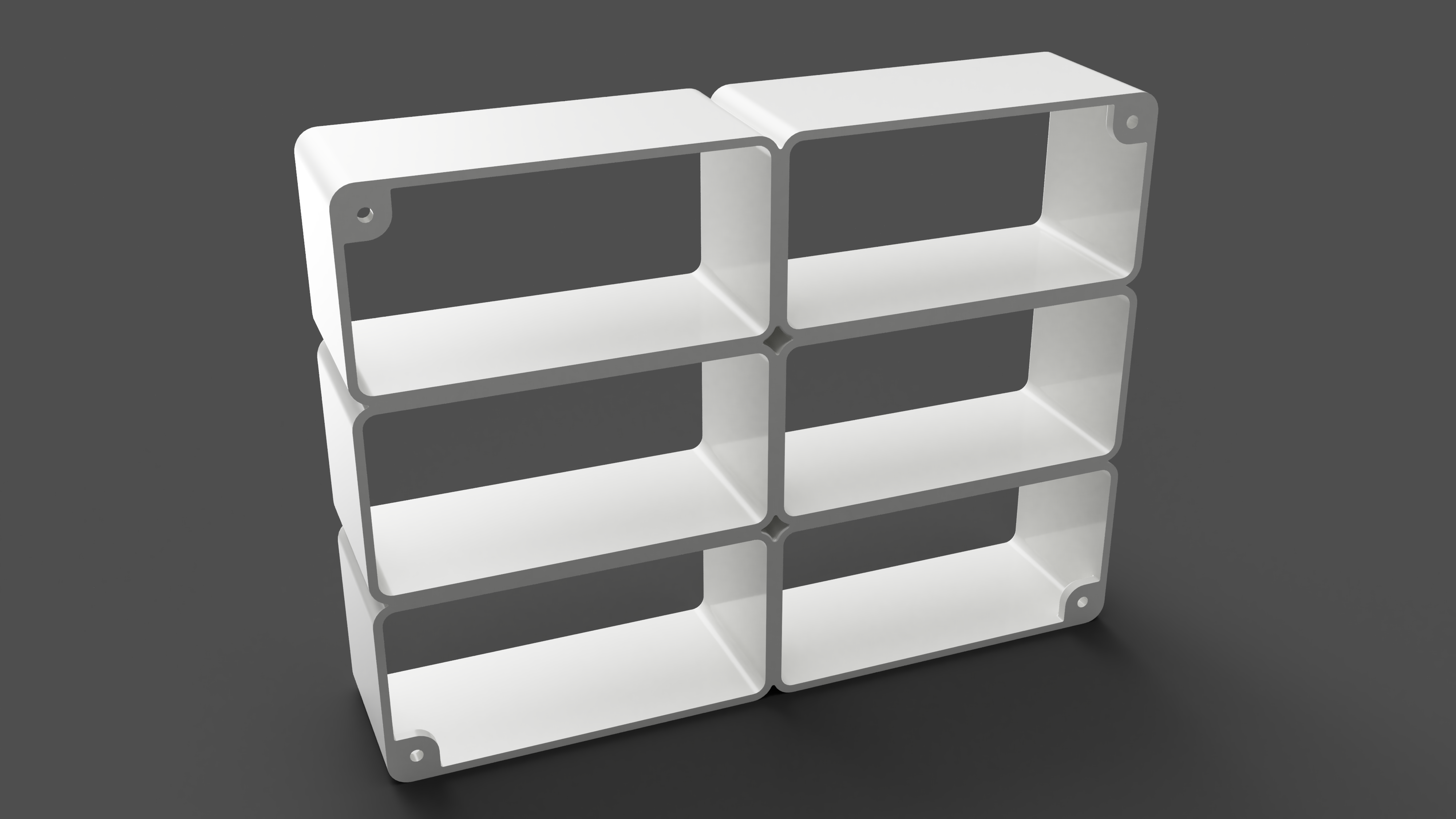 Miniatura 1 do modelo 3D Modular Hotwheels Wall Display (Multiple Sizes)