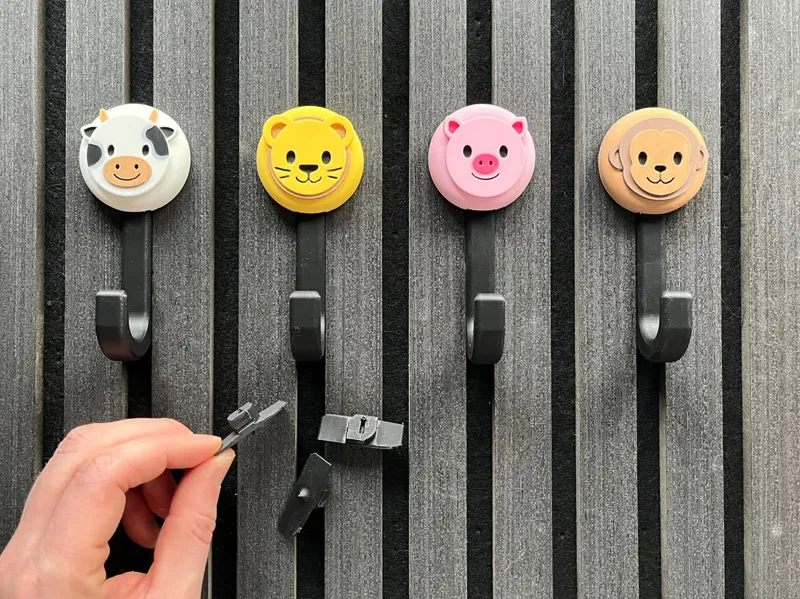 Acoustic Wall Panel Upgrade - Childrens' Coat Rack