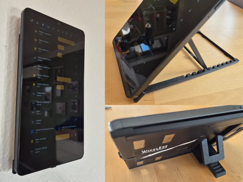 Magnet wallmount, charger and stand for Galaxy A9