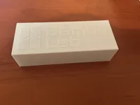 Optimised for less filament usage