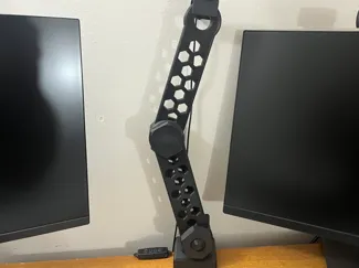 Hex boom arm