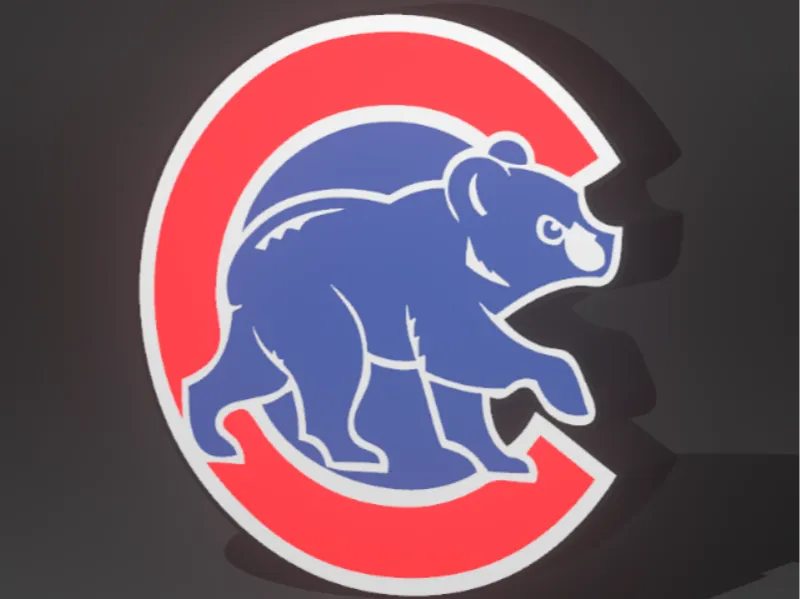 Chicago Cubs Light Box