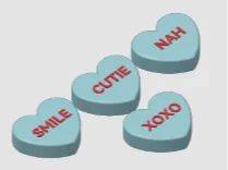 Conversation Heart Earrings
