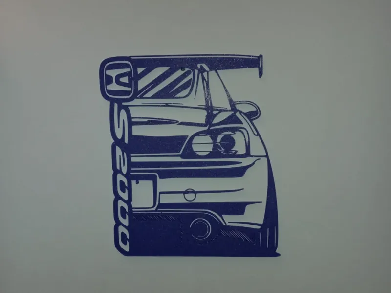 Honda S2000 wall art 2d